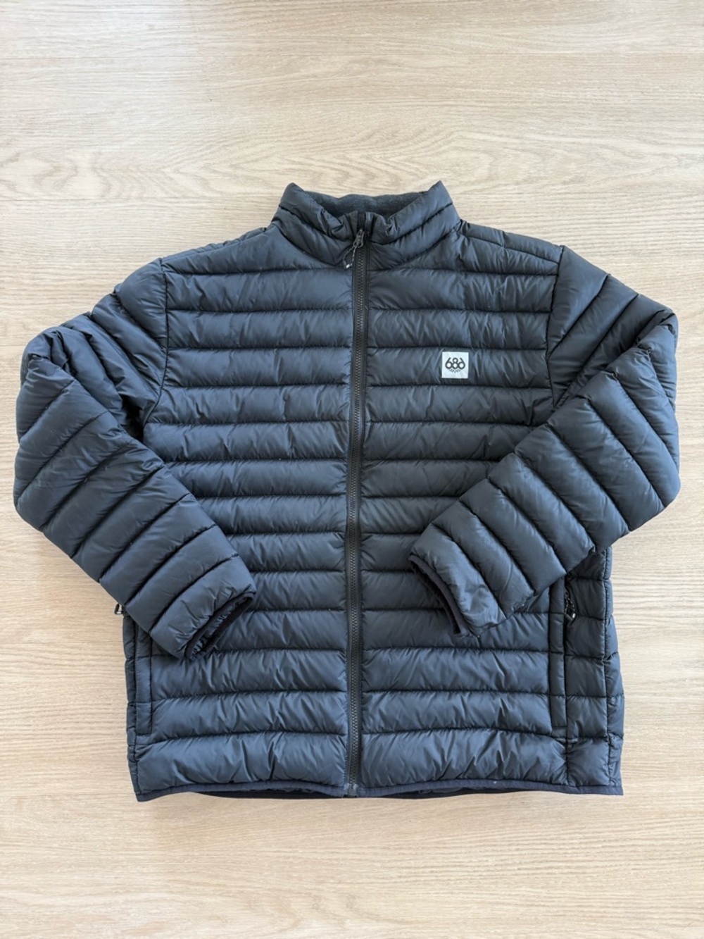 686 Black Quilted Puffer Jacket